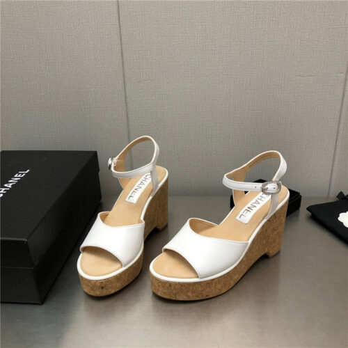 High Quality Luxury Chanel Fish Mouth Stiletto Sandals – Style 81734 product detail