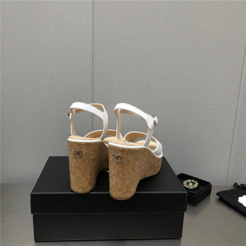 High Quality Luxury Chanel Fish Mouth Stiletto Sandals – Style 81734 product detail