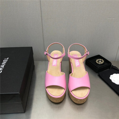 High Quality Luxury Chanel Fish Mouth Stiletto Sandals – Style 55750 alternate view