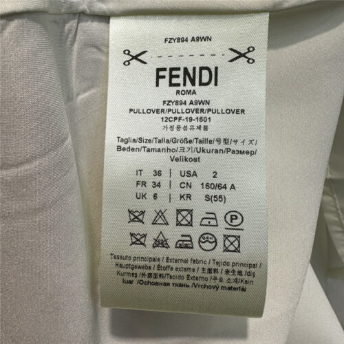 High Quality Luxury Fendi Double F Paneled Shirt-Breasted Dress product detail