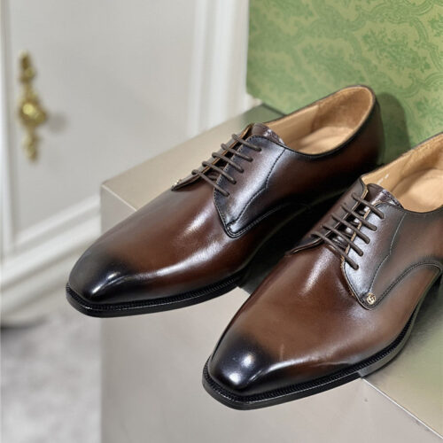 High Quality Luxury Gucci New Handmade Mens Classic Dress Shoes – Style 22707 product detail