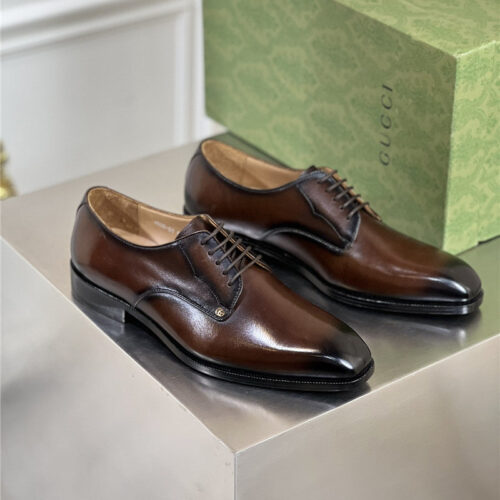 High Quality Luxury Gucci New Handmade Mens Classic Dress Shoes – Style 22707