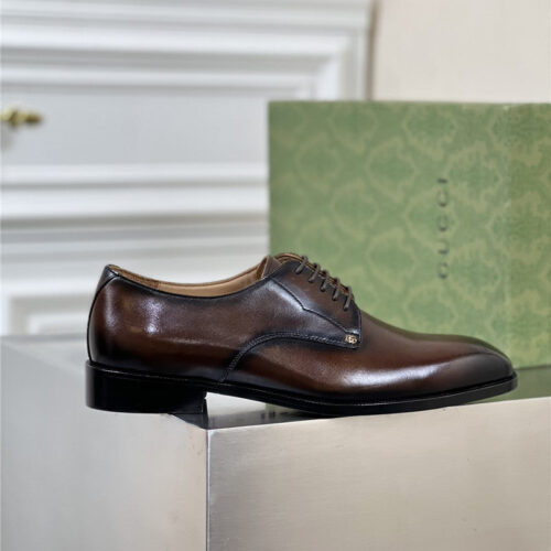 High Quality Luxury Gucci New Handmade Mens Classic Dress Shoes – Style 22707 product detail