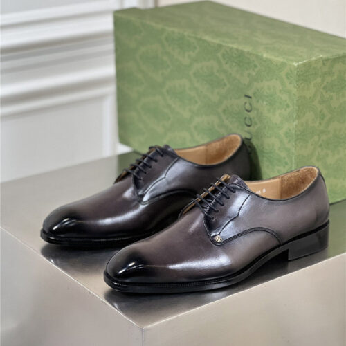 High Quality Luxury Gucci New Handmade Mens Classic Dress Shoes product detail