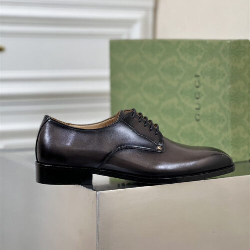 High Quality Luxury Gucci New Handmade Mens Classic Dress Shoes product detail
