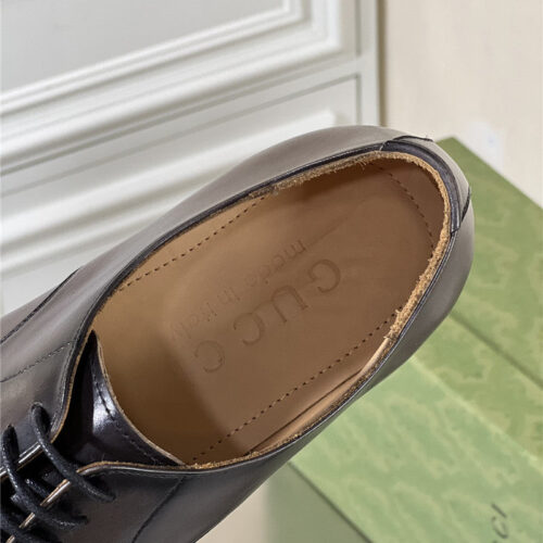 High Quality Luxury Gucci New Handmade Mens Classic Dress Shoes product detail