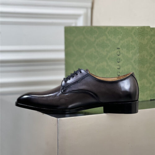 High Quality Luxury Gucci New Handmade Mens Classic Dress Shoes product detail