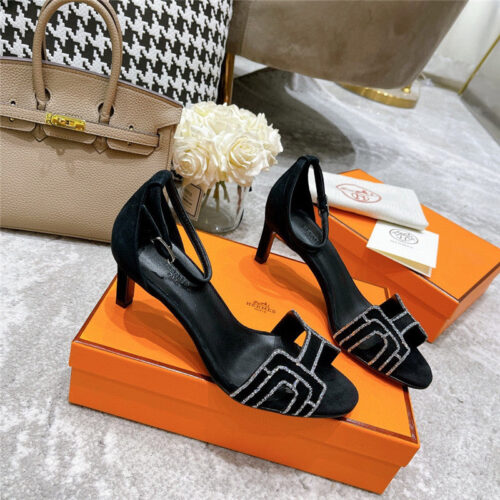 High Quality Luxury Hermes High Heel Sandals - Ref RH-13280