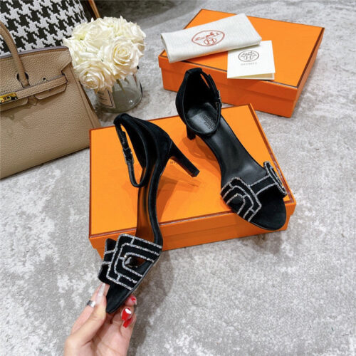 High Quality Luxury Hermes High Heel Sandals – Ref Rh-13280 product detail