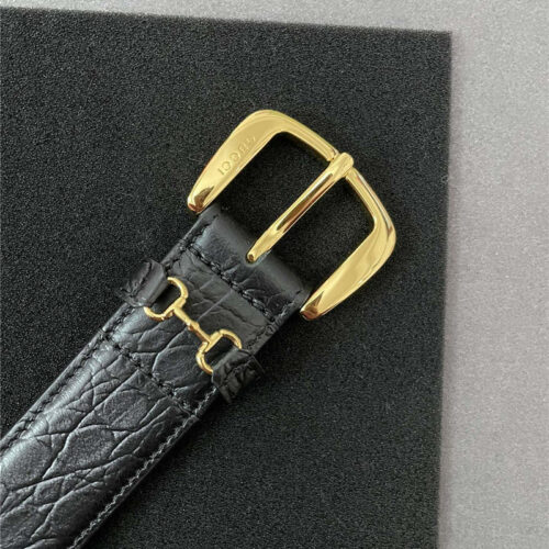 High Quality Luxury Hermes New GG Metal Pin Buckle Belt product detail