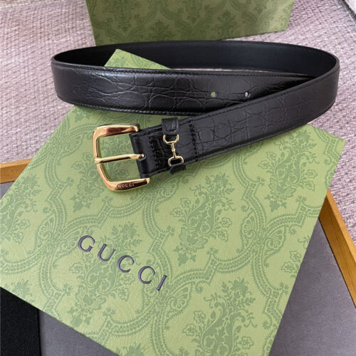 High Quality Luxury Hermes New GG Metal Pin Buckle Belt