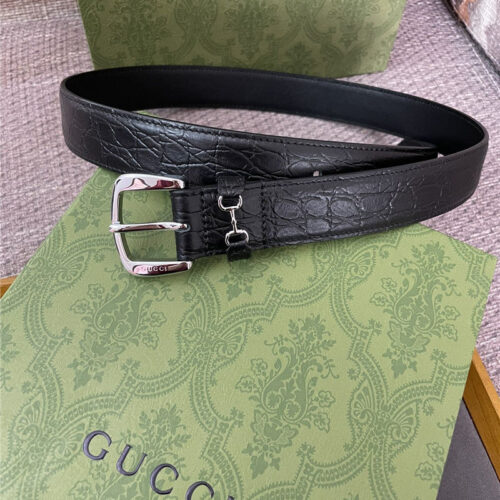 High Quality Luxury Hermes New GG Metal Pin Buckle Belt – Style 40262