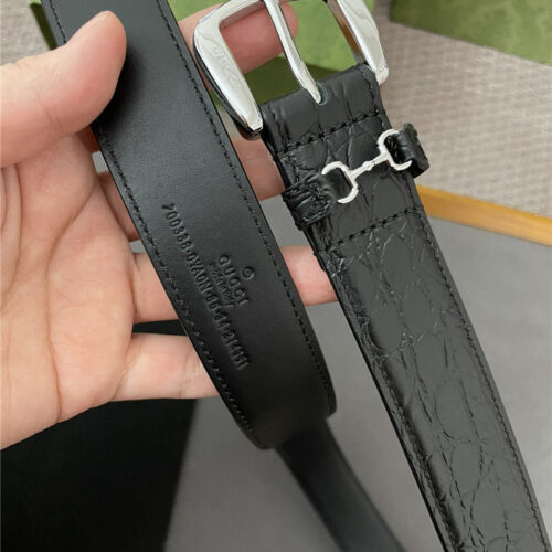 High Quality Luxury Hermes New GG Metal Pin Buckle Belt – Style 40262 product detail
