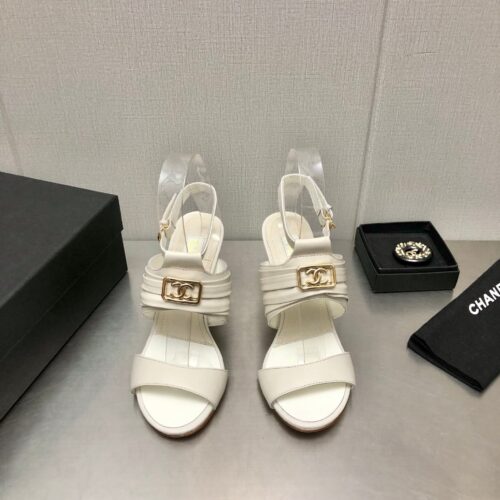 High Quality Luxury Chanel New High Heel Sandals – Style 44166 product detail