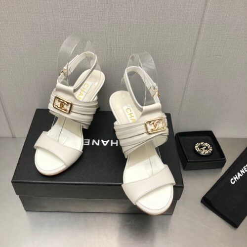 High Quality Luxury Chanel New High Heel Sandals – Style 44166 product detail