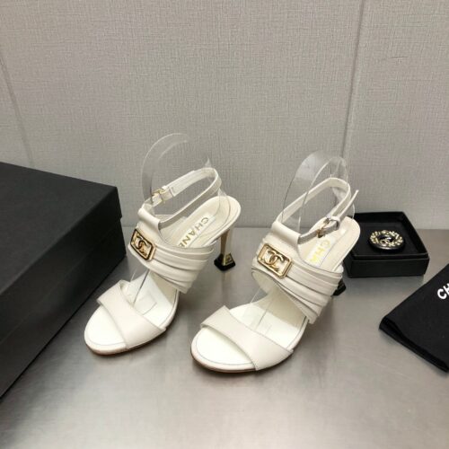 High Quality Luxury Chanel New High Heel Sandals – Style 44166 product detail