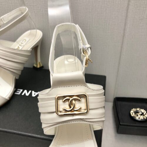 High Quality Luxury Chanel New High Heel Sandals – Style 44166 product detail
