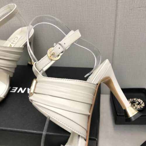High Quality Luxury Chanel New High Heel Sandals – Style 44166 product detail
