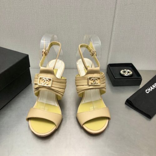High Quality Luxury Chanel New High Heel Sandals – Style 39078 product detail
