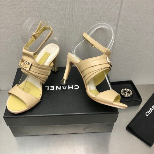 High Quality Luxury Chanel New High Heel Sandals – Style 39078 product detail