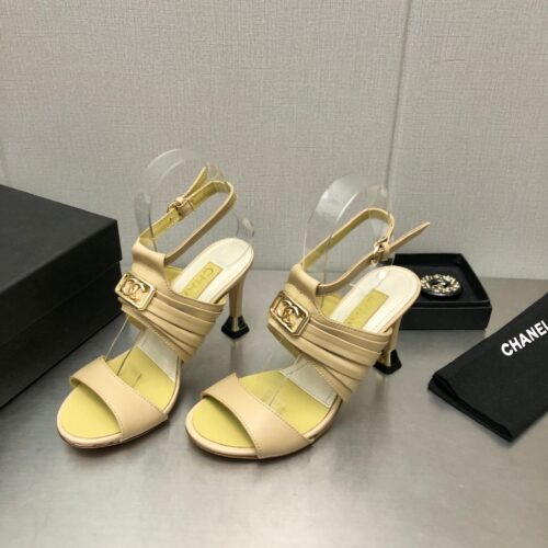 High Quality Luxury Chanel New High Heel Sandals – Style 39078 product detail