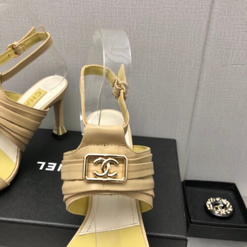 High Quality Luxury Chanel New High Heel Sandals – Style 39078 product detail