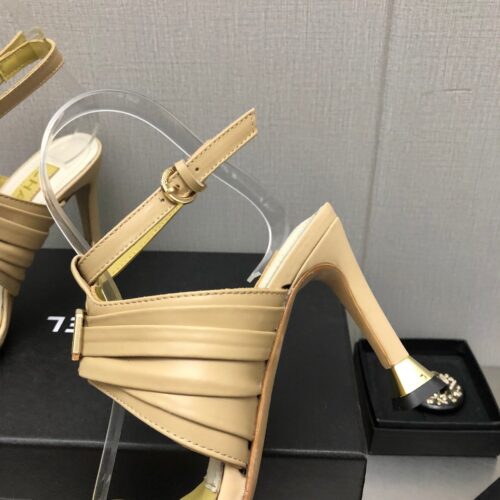 High Quality Luxury Chanel New High Heel Sandals – Style 39078 product detail