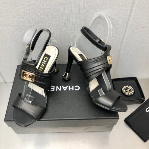 High Quality Luxury Chanel New High Heel Sandals – Style 47558 product detail
