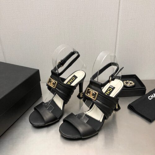 High Quality Luxury Chanel New High Heel Sandals – Style 47558 product detail