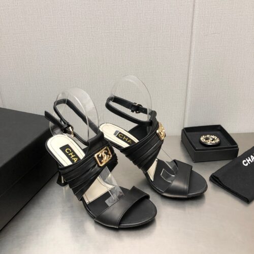 High Quality Luxury Chanel New High Heel Sandals – Style 47558