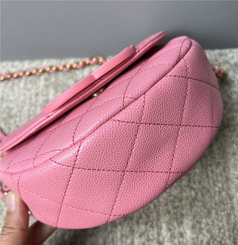 High Quality Luxury Chanel Pink Saddle Bag product detail
