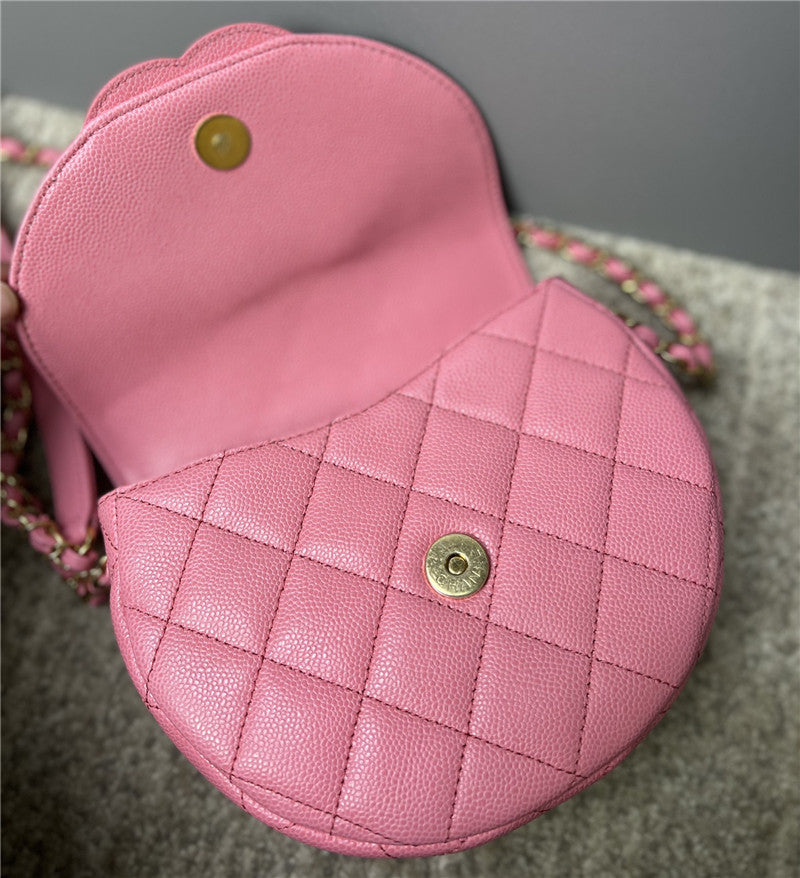 High Quality Luxury Chanel Pink Saddle Bag product detail