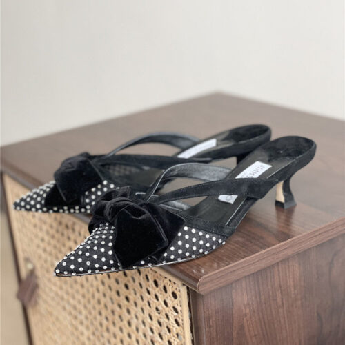 High Quality Luxury Jimmy Choo Bow-Embellished Sandals – Style 26871 product detail