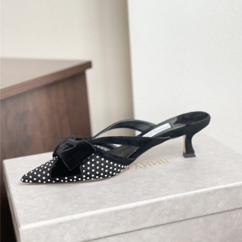 High Quality Luxury Jimmy Choo Bow-Embellished Sandals – Style 26871 product detail