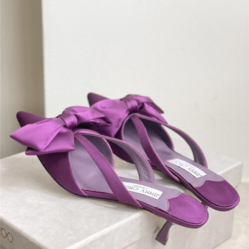 High Quality Luxury Jimmy Choo Bow-Embellished Sandals – Style 20087 product detail