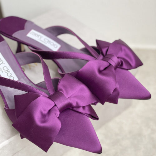 High Quality Luxury Jimmy Choo Bow-Embellished Sandals – Style 20087 product detail