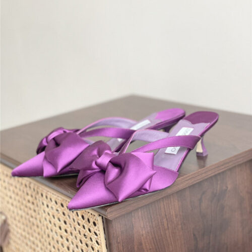 High Quality Luxury Jimmy Choo Bow-Embellished Sandals – Style 20087 product detail