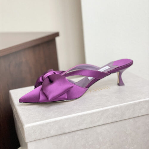 High Quality Luxury Jimmy Choo Bow-Embellished Sandals – Style 20087 product detail