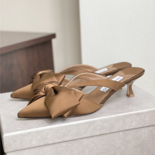 High Quality Luxury Jimmy Choo Bow-Embellished Sandals – Style 78839 alternate view