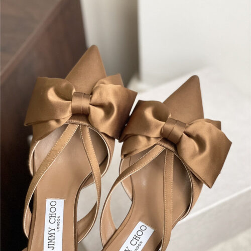 High Quality Luxury Jimmy Choo Bow-Embellished Sandals – Style 78839 product detail