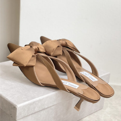 High Quality Luxury Jimmy Choo Bow-Embellished Sandals – Style 78839 product detail