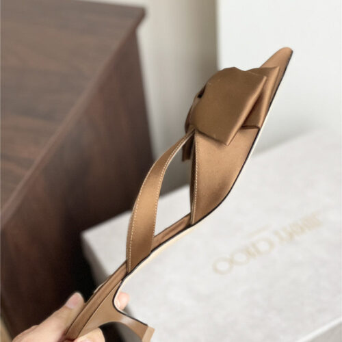 High Quality Luxury Jimmy Choo Bow-Embellished Sandals – Style 78839 product detail