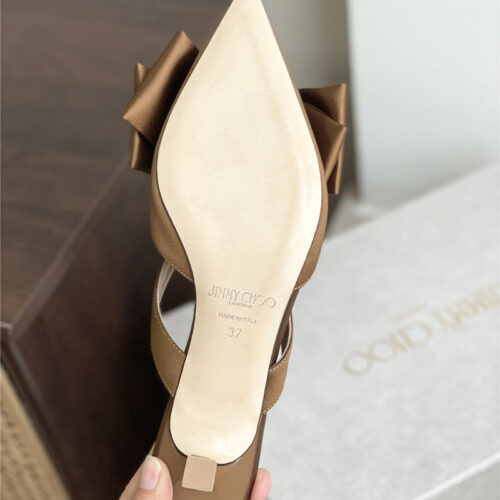 High Quality Luxury Jimmy Choo Bow-Embellished Sandals – Style 78839 product detail
