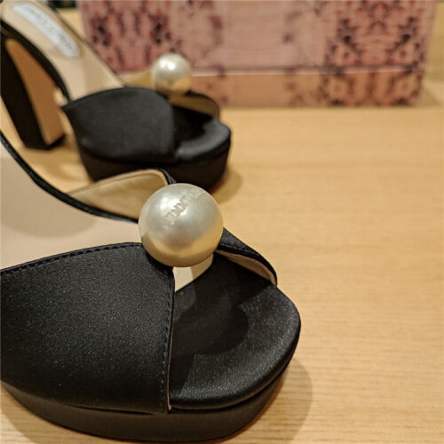 High Quality Luxury Jimmy Choo High Heel Diamond Chain Sandals – Style 81079 product detail