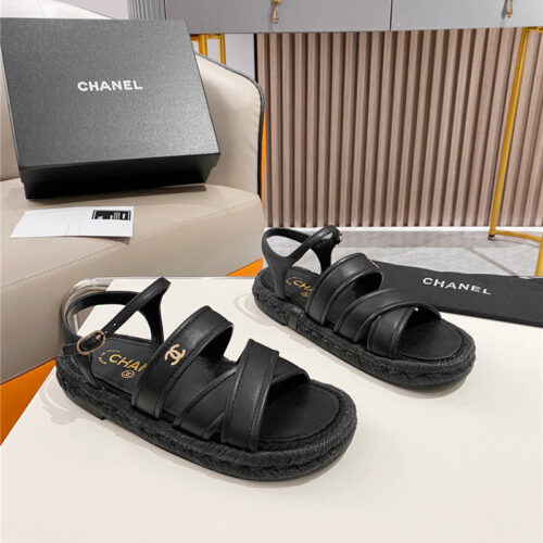 High Quality Luxury Chanel Early Spring Vacation Series New Sandals And Slippers – Style 58118 product detail