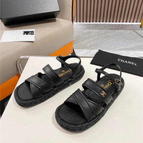 High Quality Luxury Chanel Early Spring Vacation Series New Sandals And Slippers – Style 58118