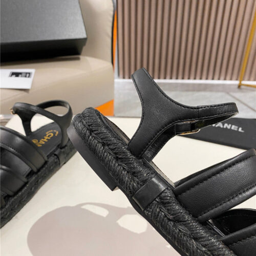 High Quality Luxury Chanel Early Spring Vacation Series New Sandals And Slippers – Style 58118 product detail