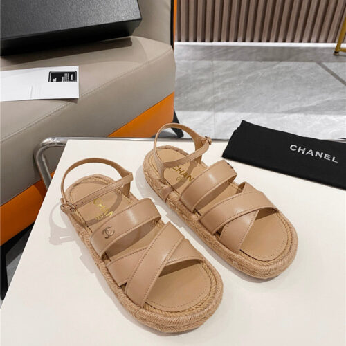 High Quality Luxury Chanel Early Spring Vacation Series New Sandals And Slippers product detail