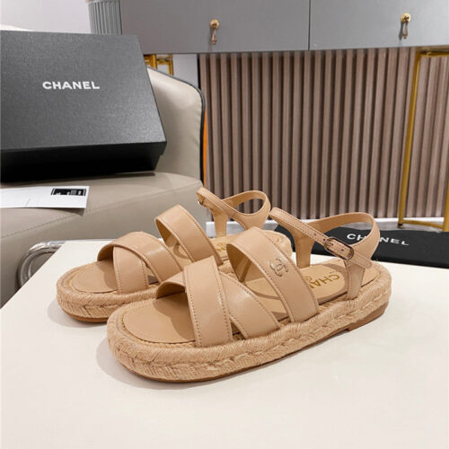 High Quality Luxury Chanel Early Spring Vacation Series New Sandals And Slippers product detail