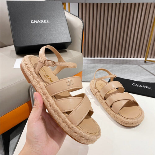 High Quality Luxury Chanel Early Spring Vacation Series New Sandals And Slippers product detail